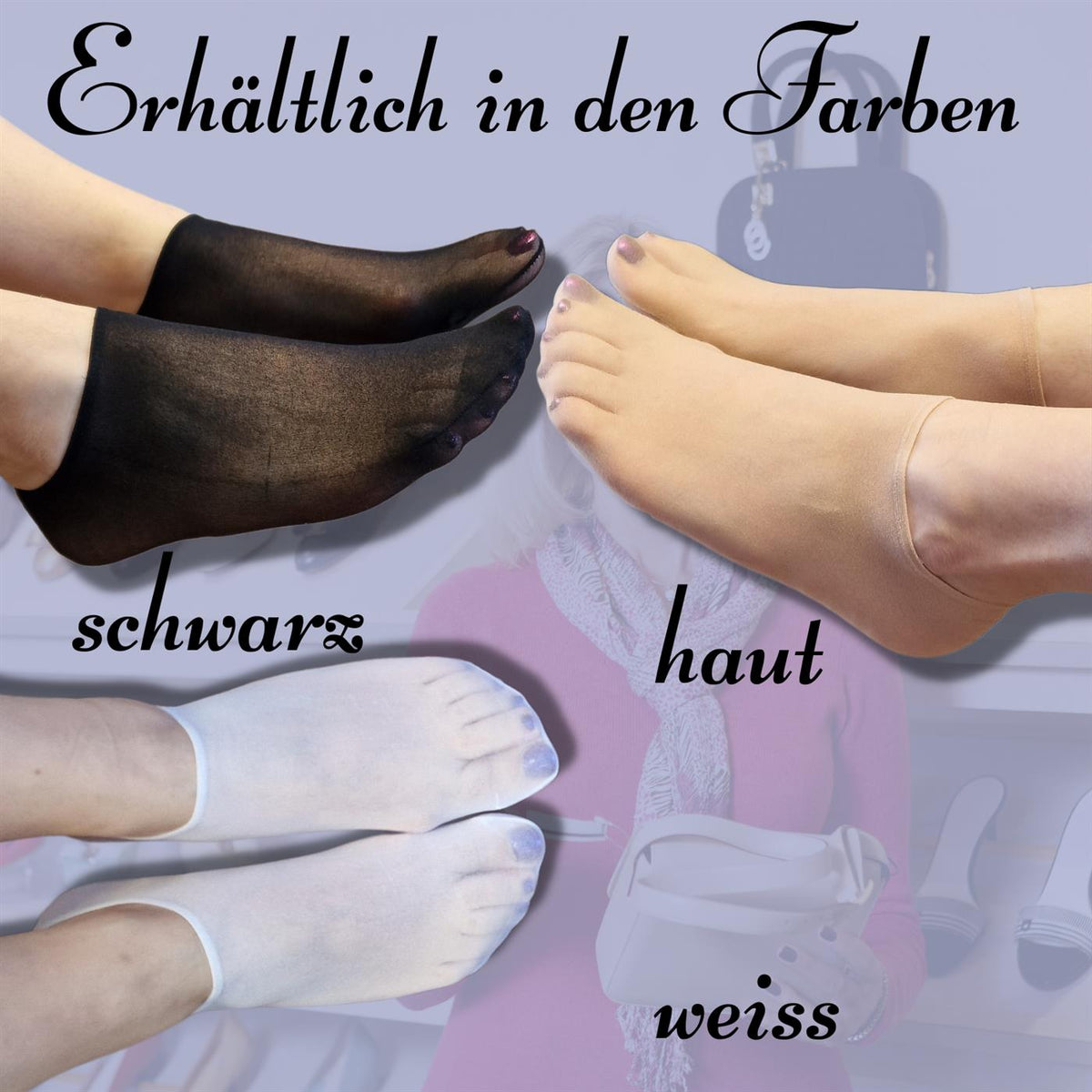 Bentini Probierstrümpfe | Probiersocken im Nachfüllbeutel