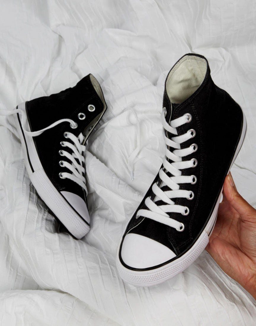 High Top Canvas Shoe Unisex