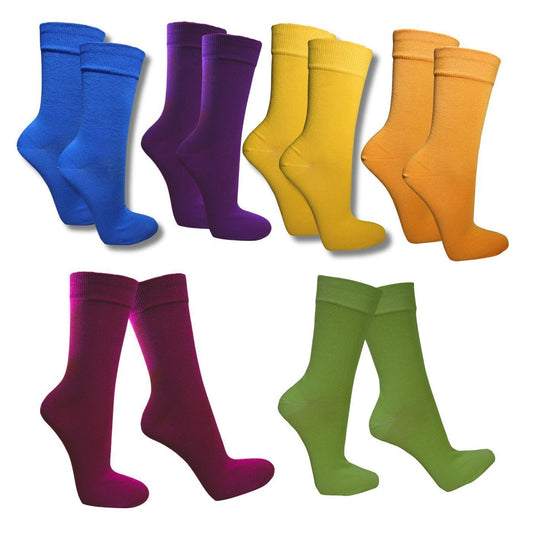 Bunte Socken für Damen und Herren  | 6 Paar