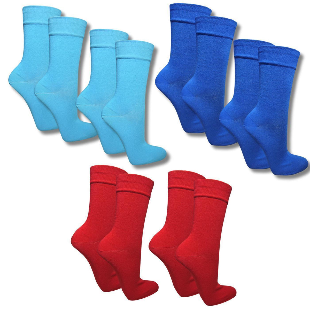 Bunte Socken für Damen und Herren  | 6 Paar