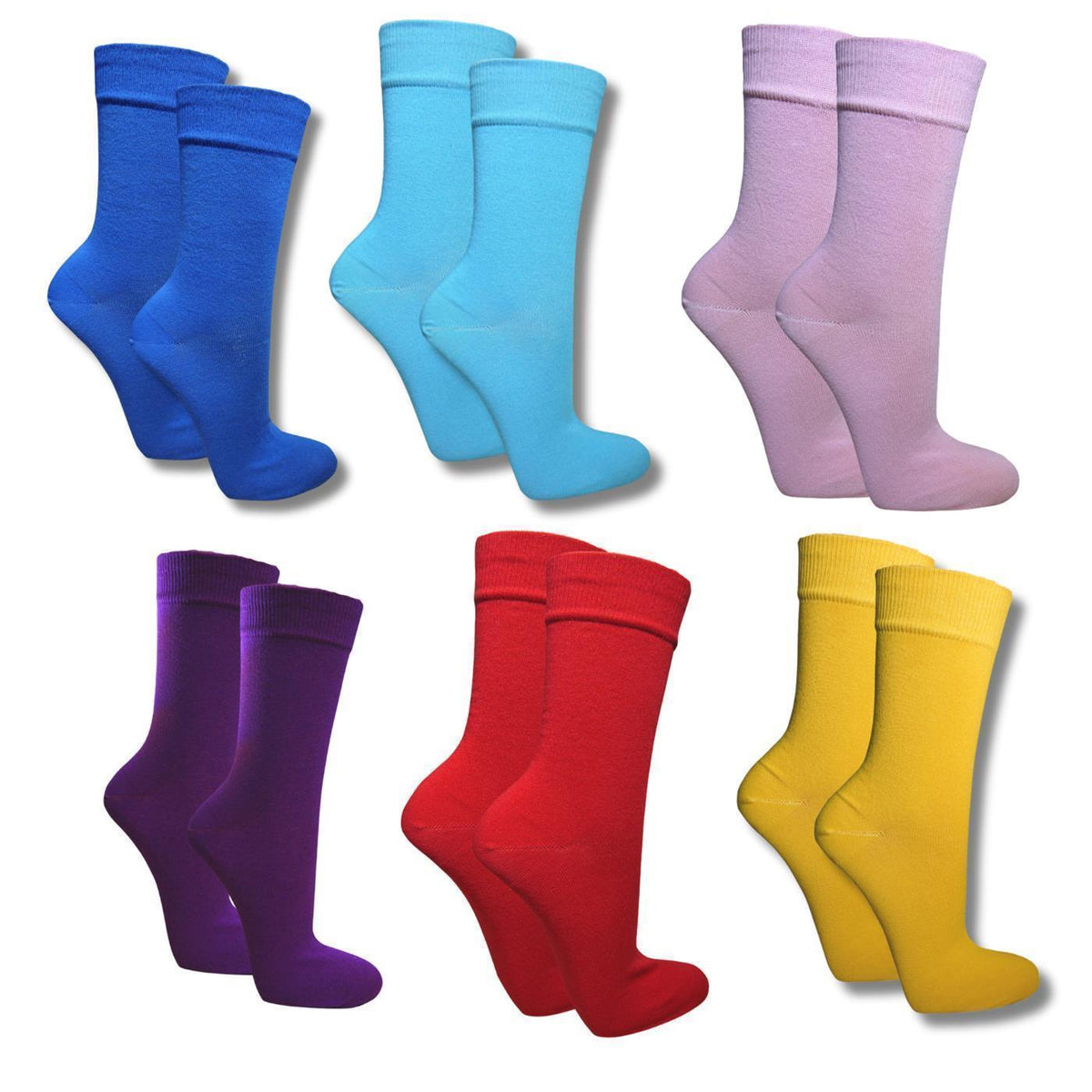 Bunte Socken für Damen und Herren  | 6 Paar
