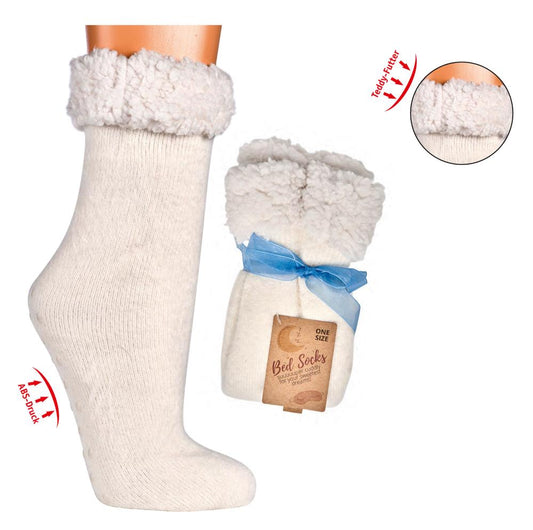 BettsockenTeddyfutter mit Umschlag