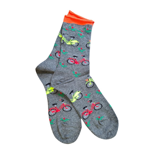 Crönert Longsocks Fahrradmotiv