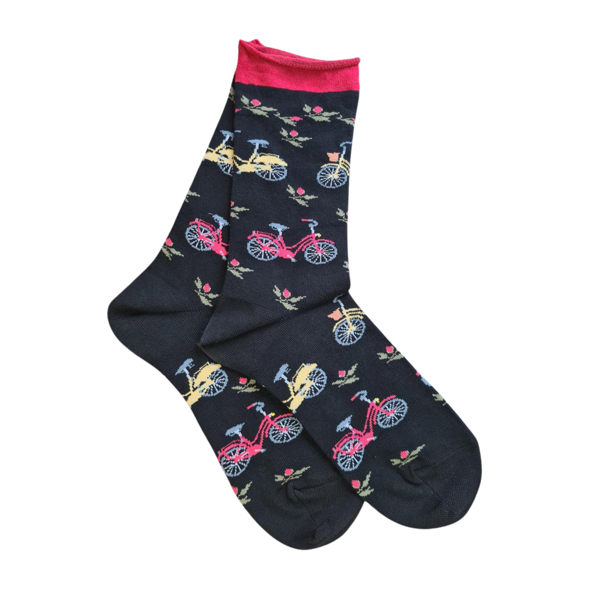Crönert Longsocks Fahrradmotiv