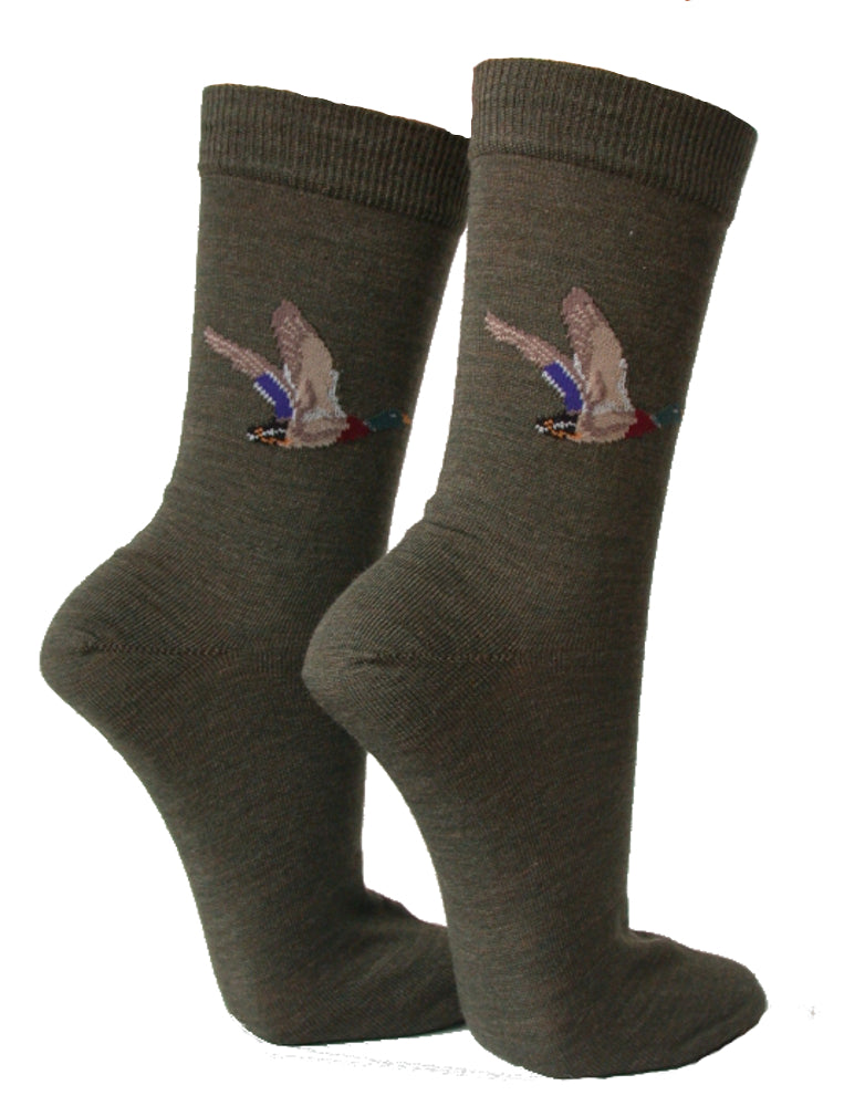 Jagdsocken Wolle mit Jagdmotiv