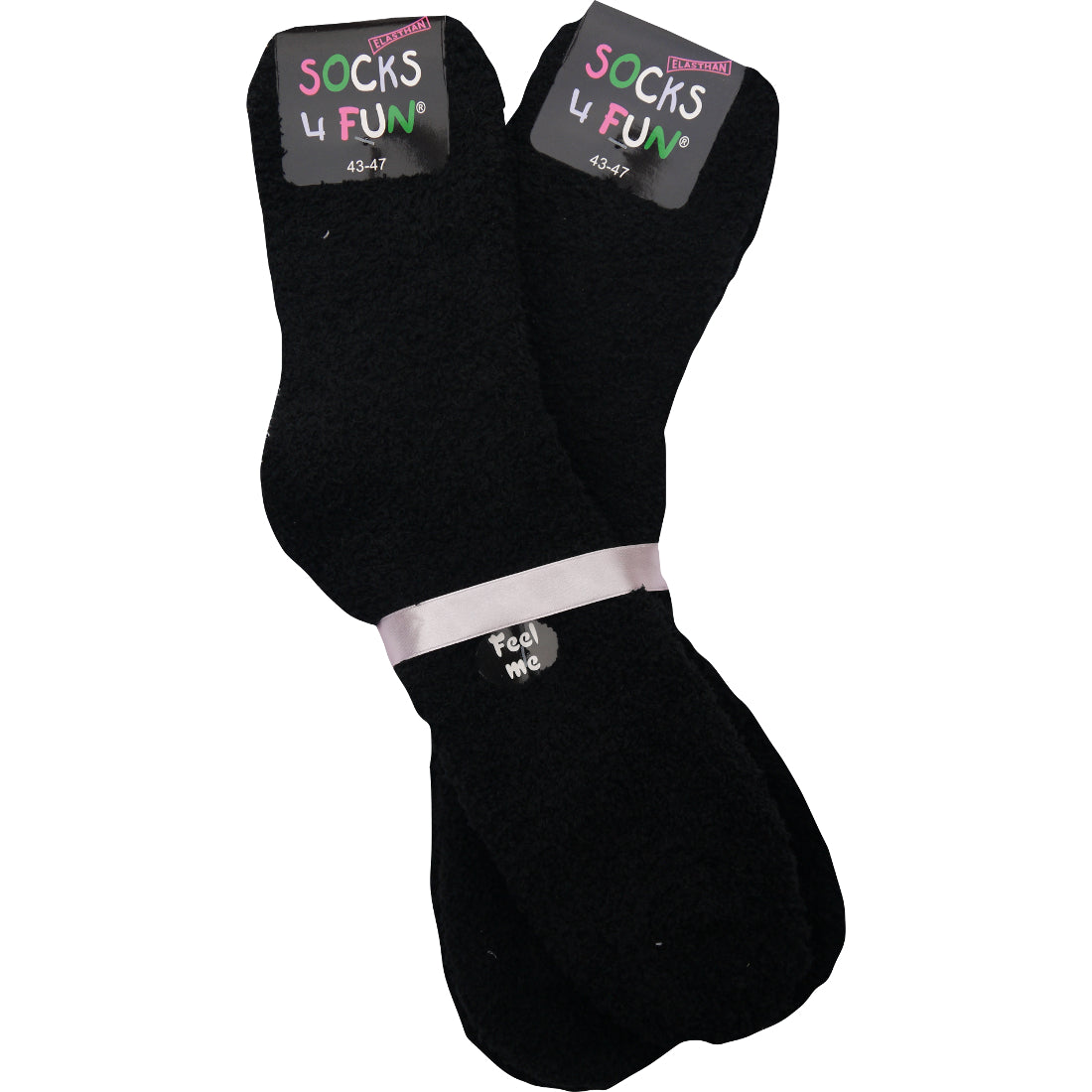 Kuschelsocken Herren in schwarz | 2Paar
