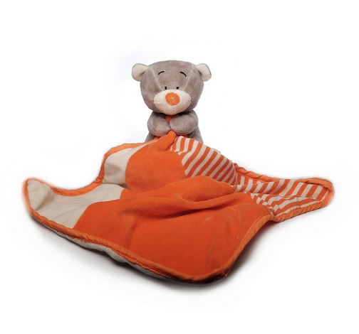Schnuffeltuch Teddy 30 x 30