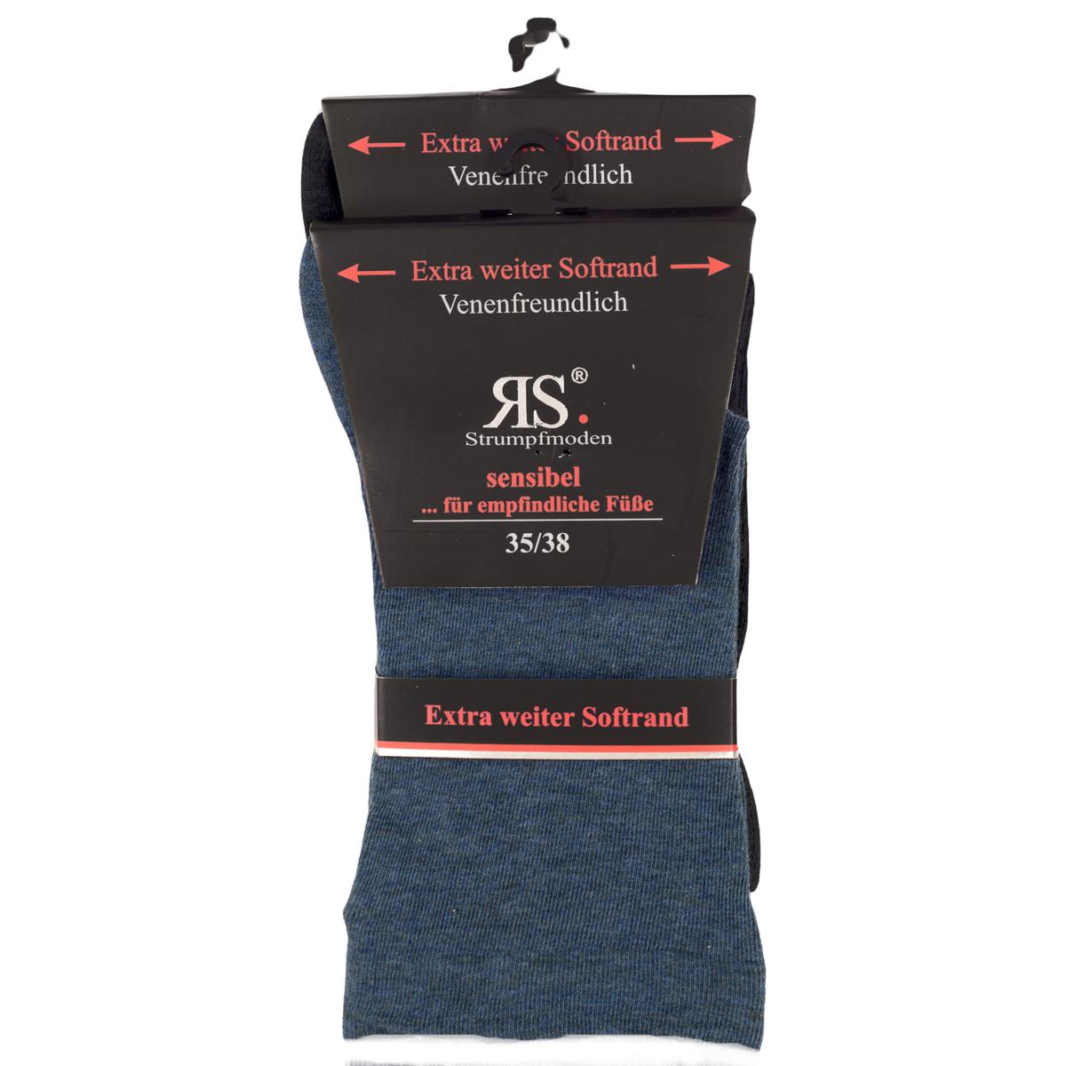 Damensocken extra weit | 2Paar