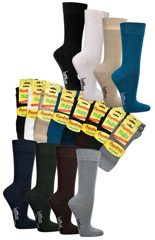 Bambus Socken ohne Gummi | 3 Paar