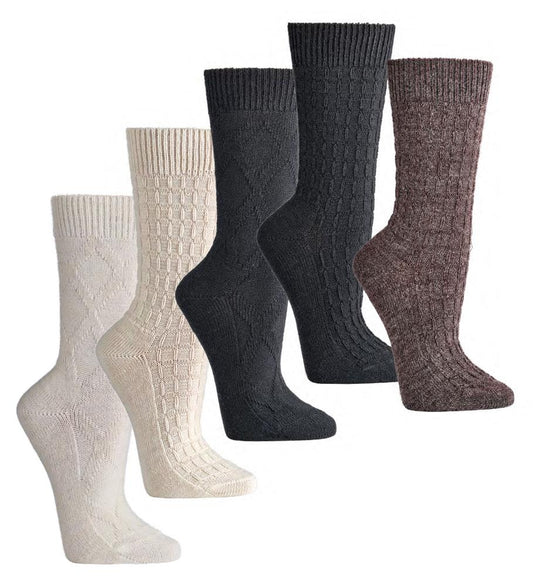 Winter Socken Jacquard Motiv