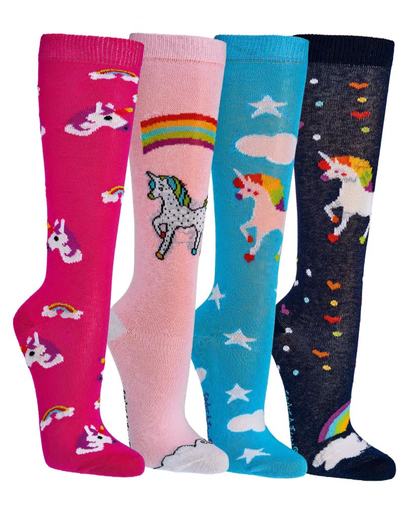 Bunte Kniestrümpfe | 3Paar