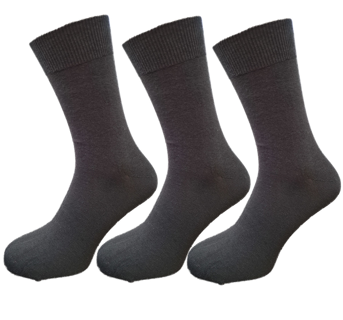 Braune Socken ohne Gummi | 3Paar