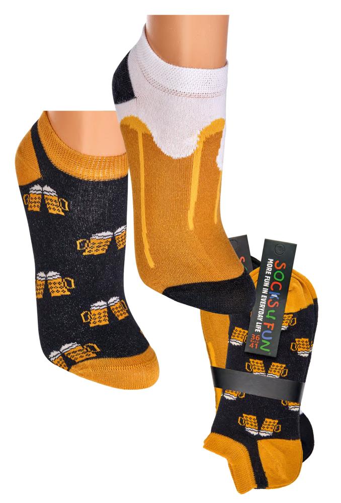 Spaß Socken Bier  | 2 Paar
