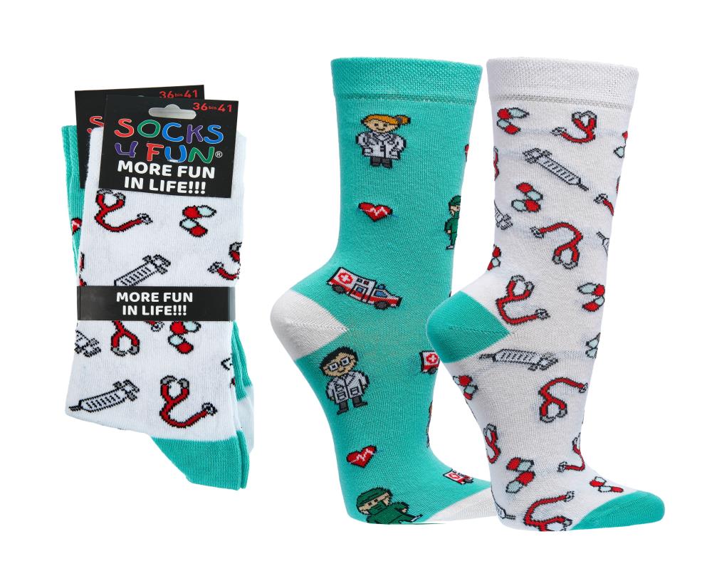 Motivsocken Mediziner  | 2 Paar