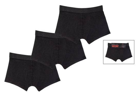 Boxershorts ohne Werbung  | 3 Stück