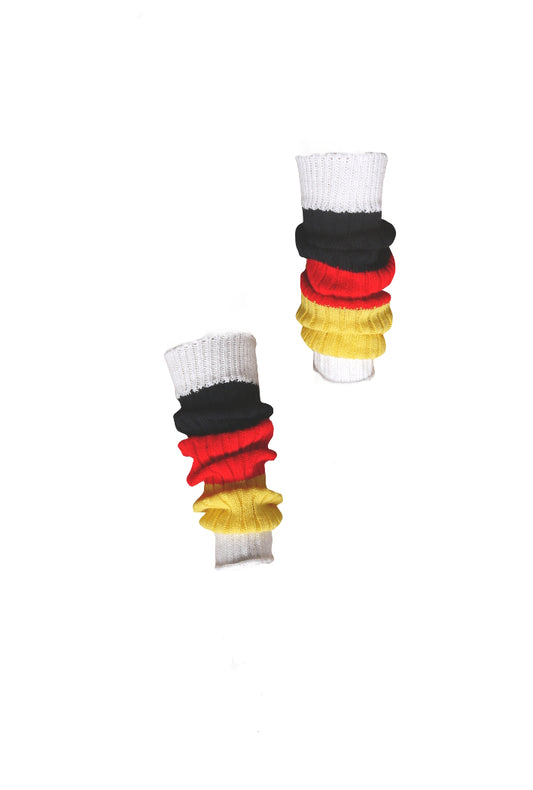 Kinderstulpen mit Deutschlandfarben