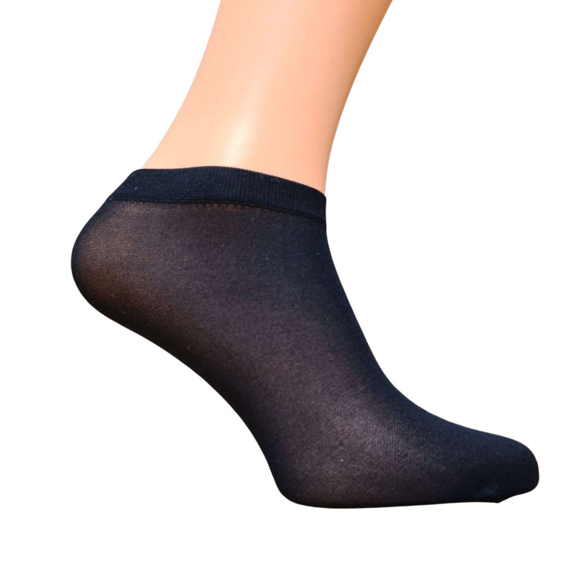 Einweg Kurzsocken (Polyamid) schwarz | 100 Paar