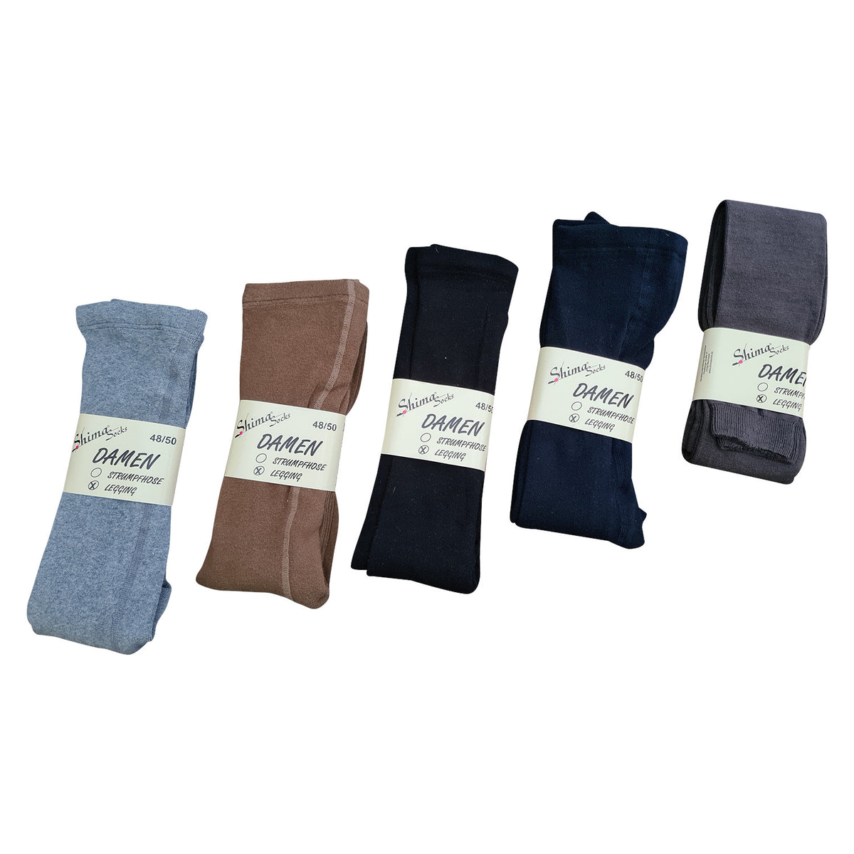 Strickleggings für Damen  bis Größe 56-58