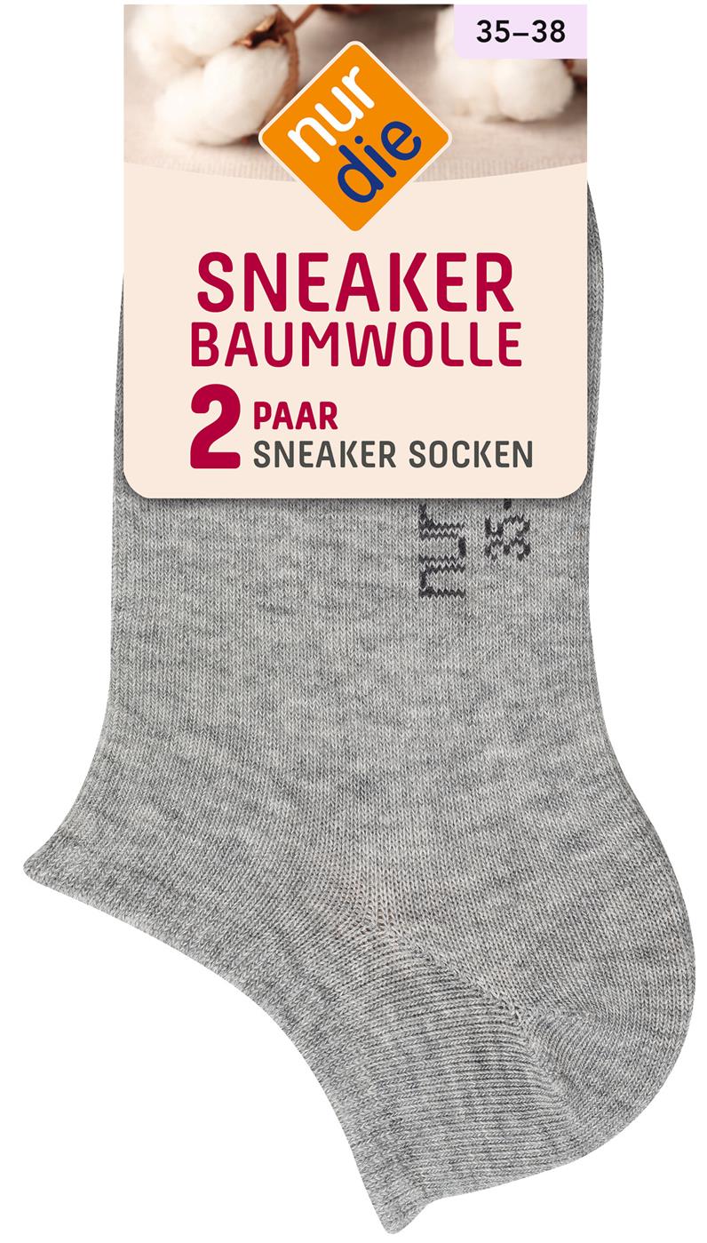 Sneaker Socke Doppelpack von Nur Die