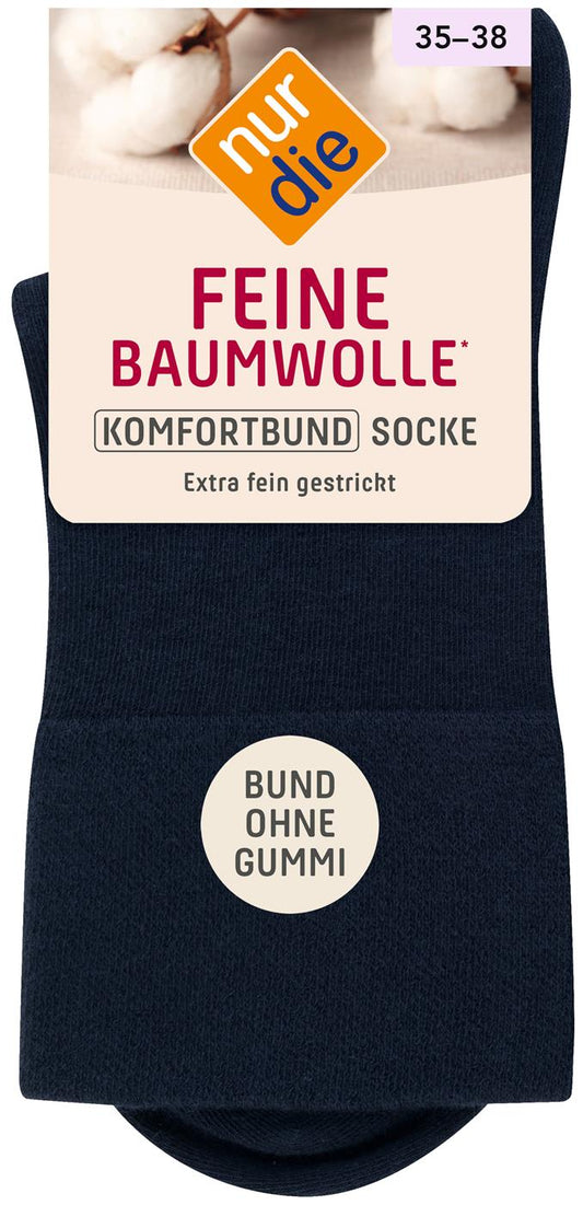Nur Die Feine Komfort Socke
