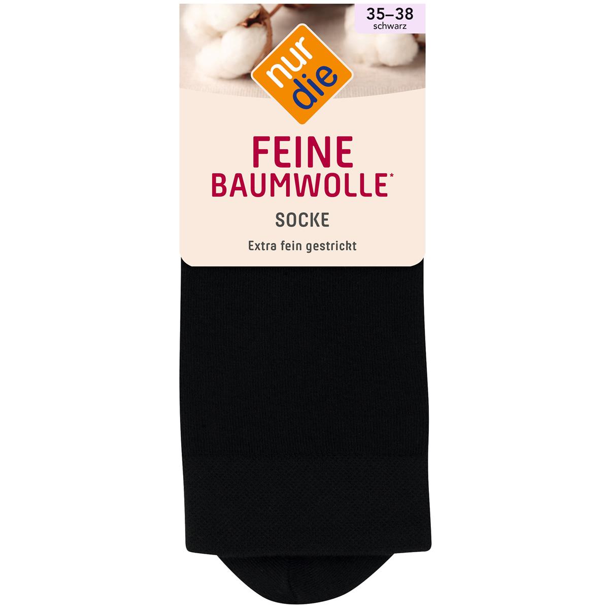 Baumwollsöckchen Dünne Socken Nur Die