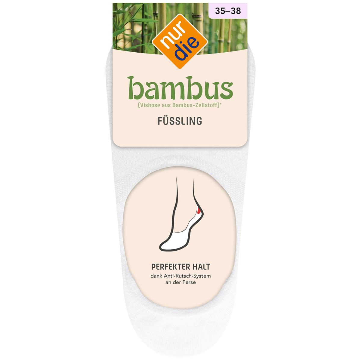 Füßling Bambus von Nur Die