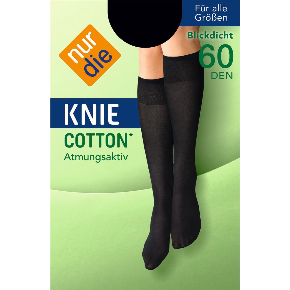 Cotton Sensation - Feinkniestrumpf mit Baumwolle