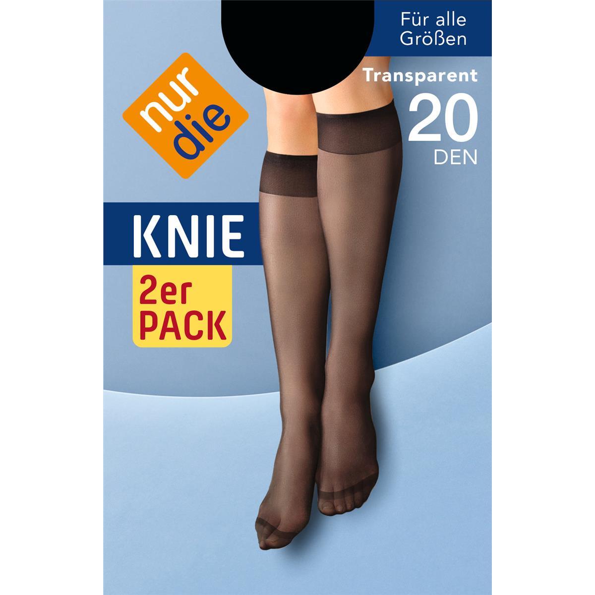 Kniestrümpfe Knie 20 | 6Paar