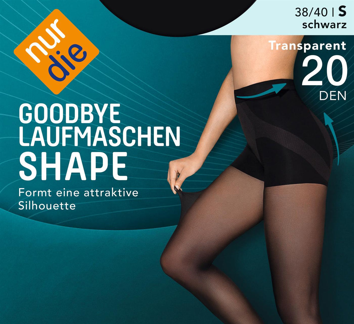 Shape Strumpfhose Goodbye Laufmaschen