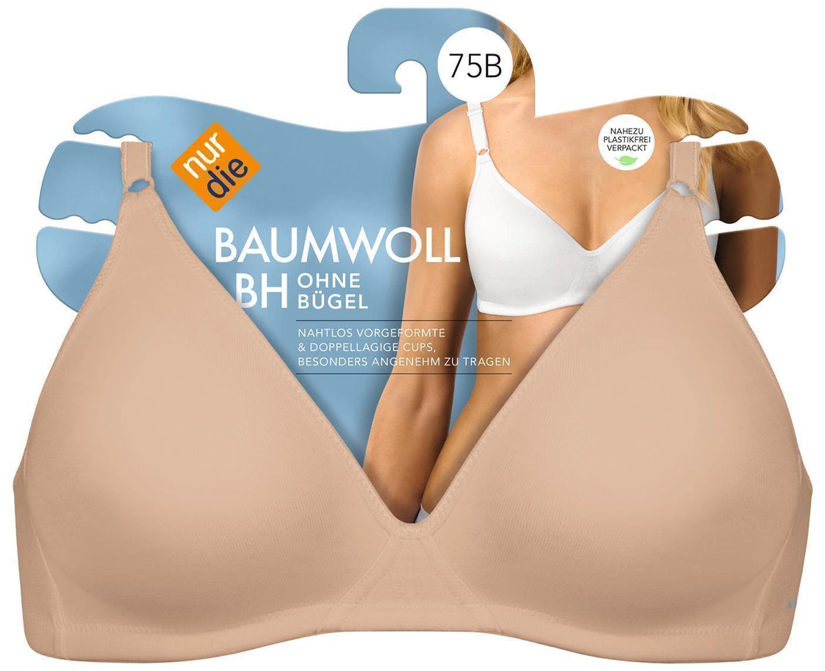 Nur Die Baumwoll BH | 2 Stck.