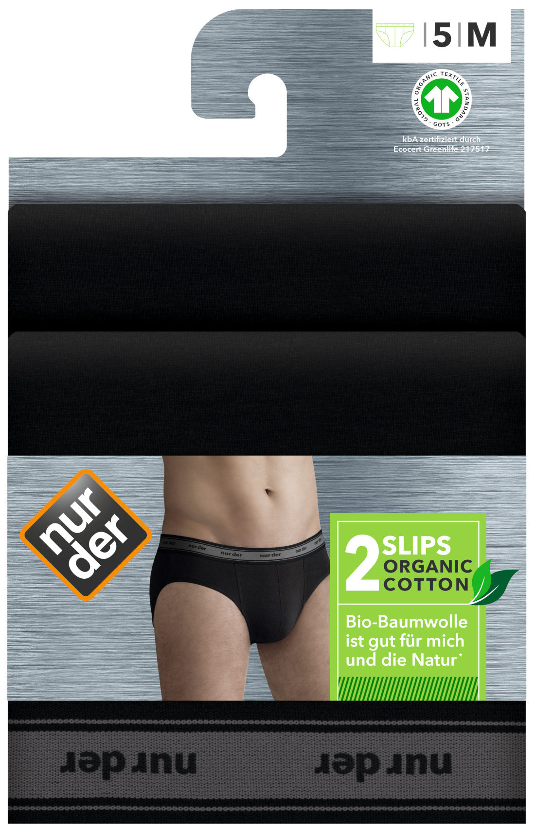 Slips Organic Cotton Nur Der | 2Stück
