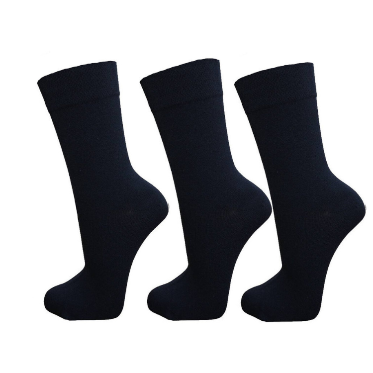 100% Baumwollsocken – spürbar edel am Fuß | 3 Paar