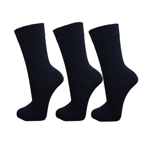 100% Baumwollsocken – spürbar edel am Fuß | 3 Paar