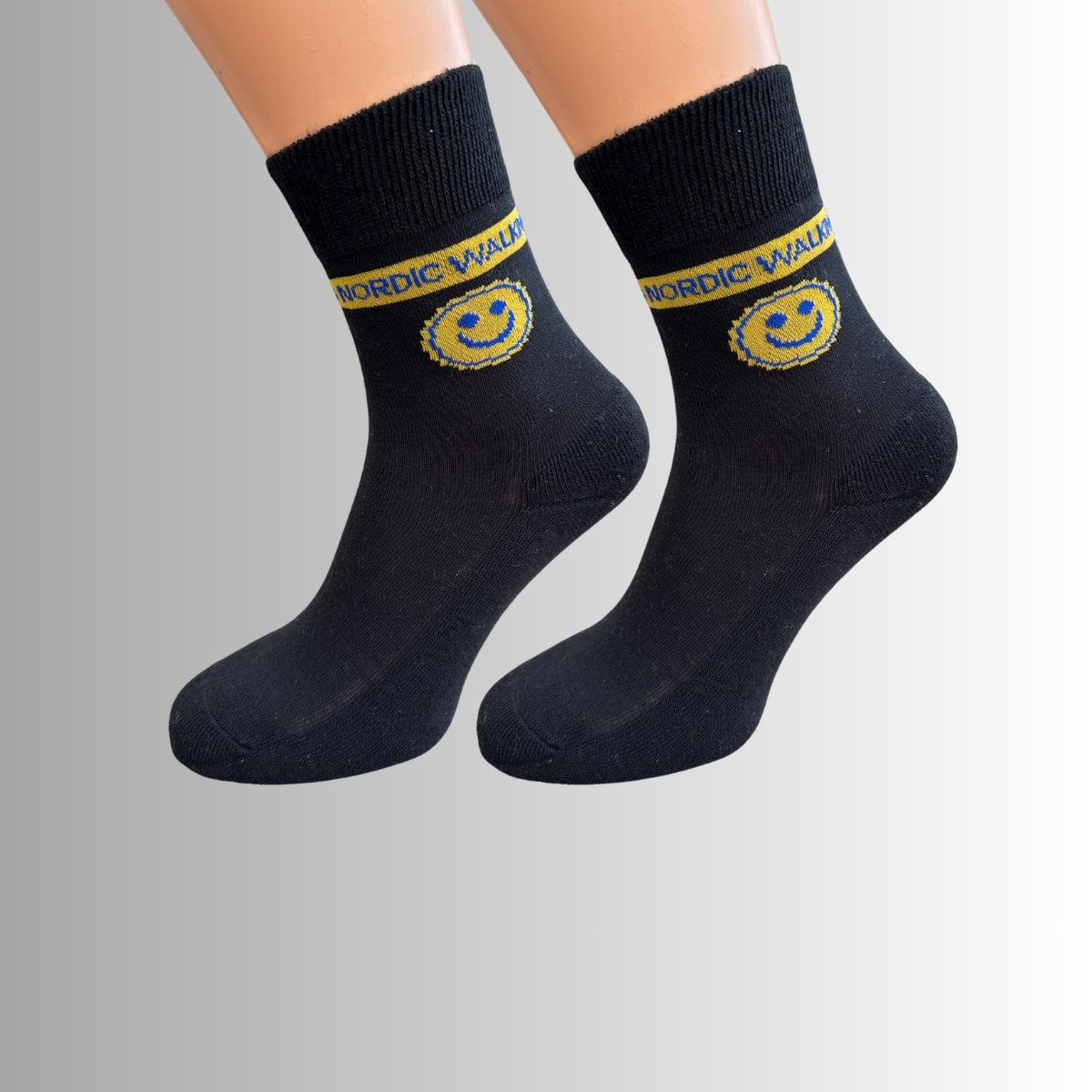 Werbesocken mit eingestricktem Logo und mit Innenplüschsohle 🎁