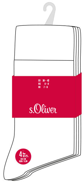 Basic Socken von s.Oliver | 4Paar
