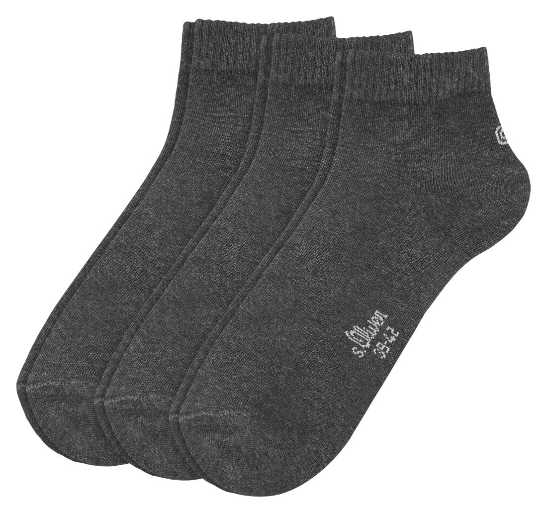 Socken kurzer Schaft s.Oliver | 3 Paar