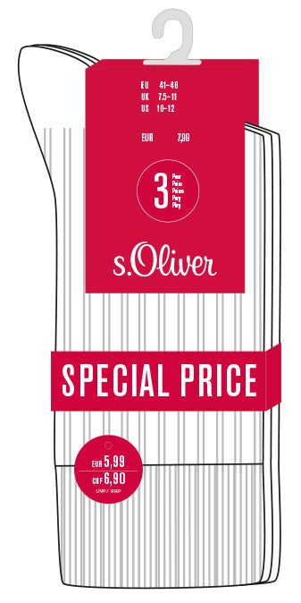 Sportsocken s.Oliver Special Price | 3Paar