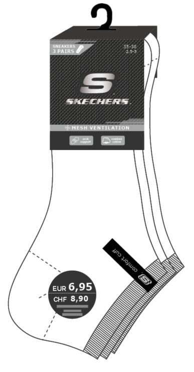 Sneakersocken Skechers | 3Paar