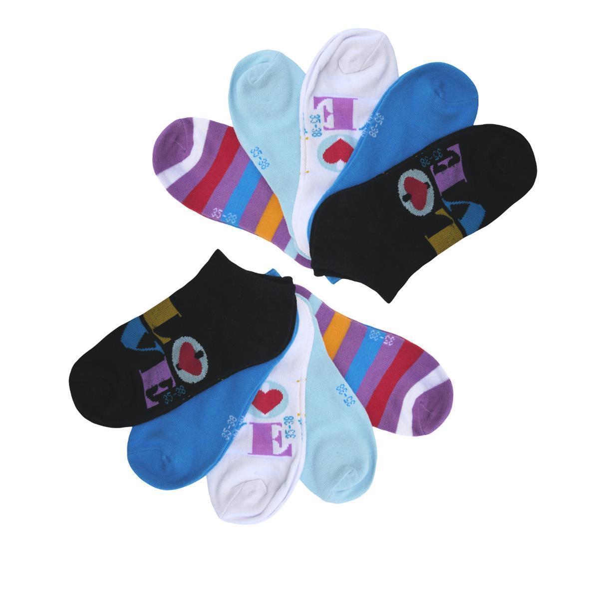 Mädchen Sneakersocken | 10 Paar