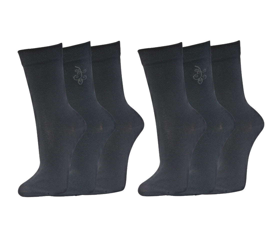 Damensocken ohne Gummibund | 6Paar