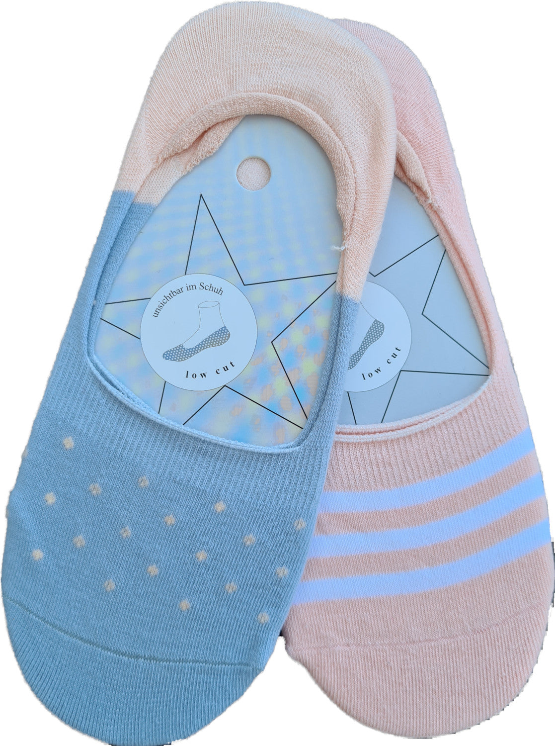 Socken unsichtbar im Schuh | 2 Paar