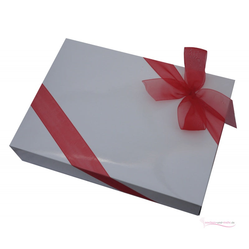 Geschenkverpackung groß in weiß