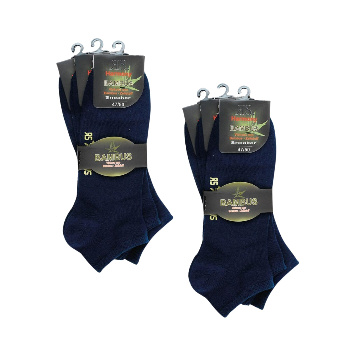 XXL Bambus Sneakersocken marine