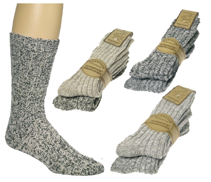 Norweger Socken unisex bis 47-50 | 2Paar