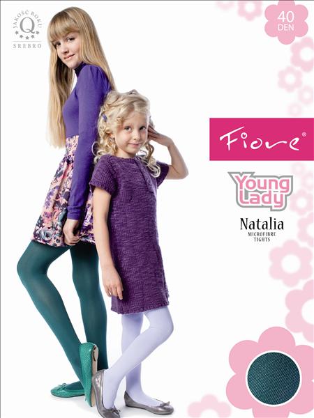 Kinder Feinstrumpfhosen mit Microfaser Natalia in 40den