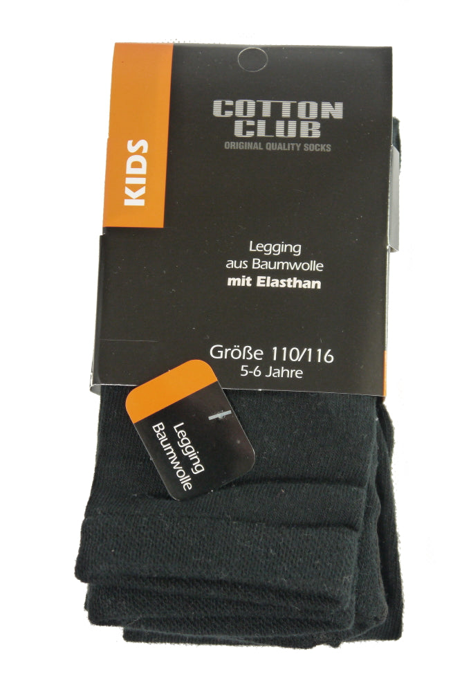 Unifarbene Leggings für Kinder