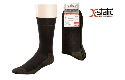 Funktions-Socken normallang mit X-Static®