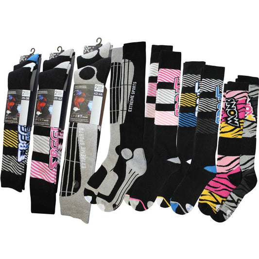 Skisocken Outdoorsocken lang unisex