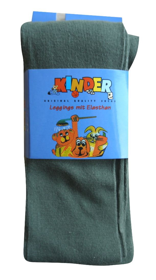 Kinder-Leggings unifarben
