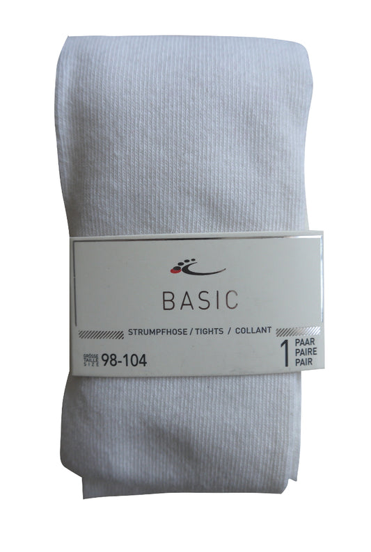 Kinder Strumpfhose wollweiß 98-104